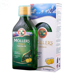 Möllers Omega 3 Takviye Edici Gıda Limonlu 250 ml - Möllers