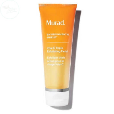 MURAD Vita-C Triple Exfoliating Facial-Altın-C Vitamini İçeren Cilt Yenileyici Profesyonel Ev Peelingi 80 ml - 1