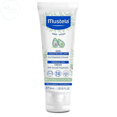 Mustela Cradle Cap Saç Pullanmalarına Karşı Bakım Kremi 40 ml - 1