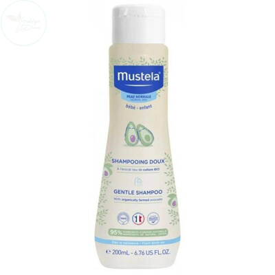 Mustela Gentle Göz Yakmayan Bebek Şampuanı 200ml - 1