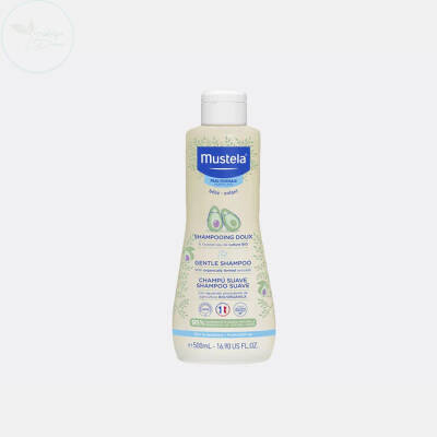 Mustela Gentle Göz Yakmayan Bebek Şampuanı 500 ml - 1