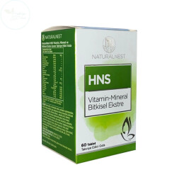 Naturalnest HNS Vitamin-Mineral Bitkisel Ekstre 60 Tablet - Naturalnest
