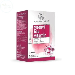 Naturalnest Methyl B12 Vitamin 1000 μg 10 ml Dilaltı Sprey - Naturalnest