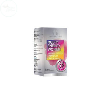 Naturalnest Multy Energy Women Takviye Edici Gıda 30 Tablet - 1