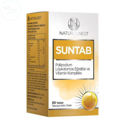 Naturalnest Suntab Takviye Edici Gıda 30 Tablet - Naturalnest