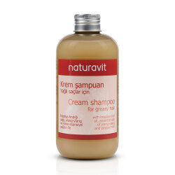 Naturavit Yağlı Saçlar İçin Krem Şampuan 250 ml - 1