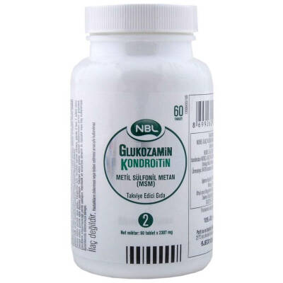 NBL Glukozamin Kondroitin MSM 60 Tablet - 1