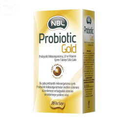 NBL Probiotic Gold Takviye Edici Gıda 20 Toz Saşe - NBL