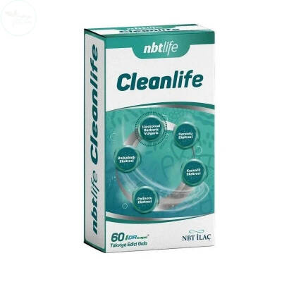 NBT Life Cleanlife Takviye Edici Gıda 60 Kapsül - 1
