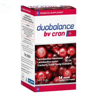 NBT Life Duobalance Bv Cran Takviye Edici Gıda 14 Kapsül - 1