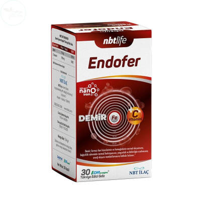 NBT Life Endofer Takviye Edici Gıda 30 Kapsül - 1