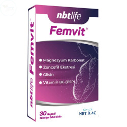 NBT Life Femvit Takviye Edici Gıda 30 Kapsül - NBT LİFE