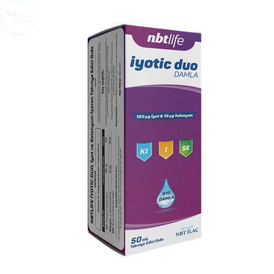 NBT Life İyotic Duo Damla Takviye Edici Gıda 50 ml - 1