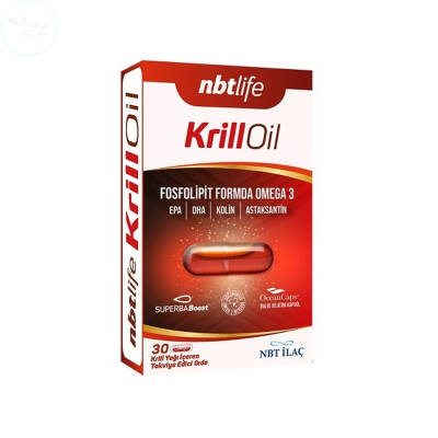 NBT Life Krill Oil Takviye Edici Gıda 30 Kapsül - 1