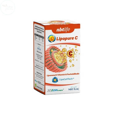 NBT Life Lipopure C Vitamini 30 Kapsül - 1