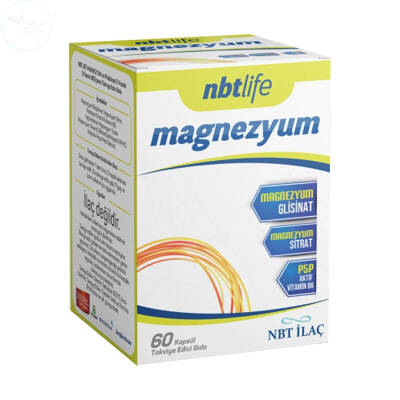 NBT Life Magnezyum P5P Takviye Edici Gıda 60 Kapsül - 1