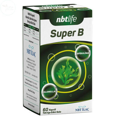 NBT Life Super B Takviye Edici Gıda 60 Kapsül - 1