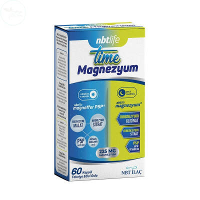 NBT Life Time Magnezyum 60 Kapsül - 1
