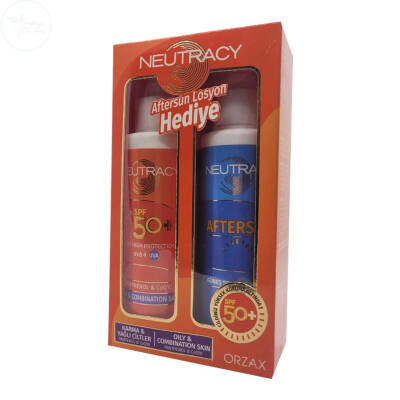 NEUTRACY SPF 50+ GÜNEŞ KORUYUCU AFTER SUN LOSYON HEDİYE (karma & yağlı cilt) - 1