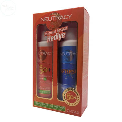 NEUTRACY SPF 50+ GÜNEŞ KORUYUCU AFTER SUN LOSYON HEDİYE (tüm cilt) - 1