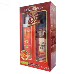 NEUTRACY SPF 50+ GÜNEŞ KORUYUCU BRONZİNG OİL HEDİYE (tüm cilt) - Orzax