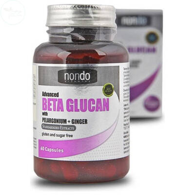 Nondo Vitamins Beta Glucan 60 Kapsül - 1