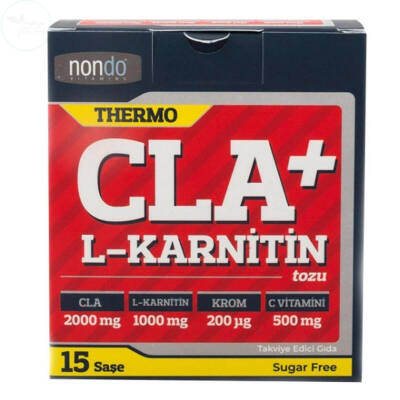 Nondo Vitamins Thermo Cla+L-Karnitin Tozu 15 Saşe - 1