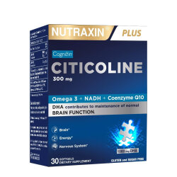 Nutraxin Citicoline Takviye Edici Gıda 30 Kapsül - NUTRAXIN 
