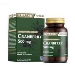 Nutraxin Cranberry 500 mg Takviye Edici Gıda 60 Tablet - NUTRAXIN 