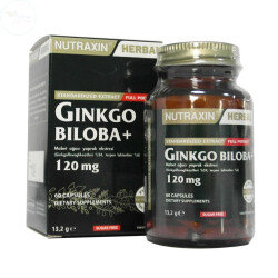 Nutraxin Ginkgo Biloba 60 Kapsül - NUTRAXIN 