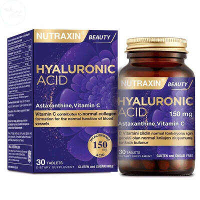 Nutraxin Hyaluronik Asit Takviye Edici Gıda 30 Tablet - 1