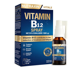 Nutraxin Vitamin B12 Spray 15 ml - NUTRAXIN 
