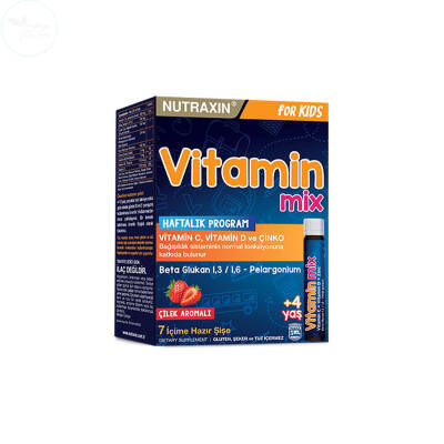 Nutraxin Vitamin Mix For Kids Sıvı 7x25 ml - 1