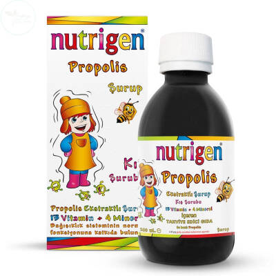Nutrigen Propolis Ekstratlı Kış Şurubu 200 ml OKUL SETİ HEDİYELİ - 1