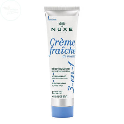 NUXE 48 Saat Nemlendirici 3 Etkili Bakım Kremi (Nemlendirici, Maske, Makyaj Temizleyici) 100ml - 1