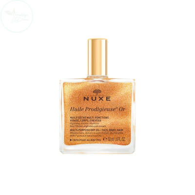 NUXE Altın Parıltılı Çok Amaçlı Kuru Yağ (Yüz, Vücut, Saç) 50 ml - 1