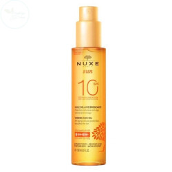 NUXE Bronzlaştırıcı Yüz ve Vücut Yağı SPF 10 150 ml - Nuxe