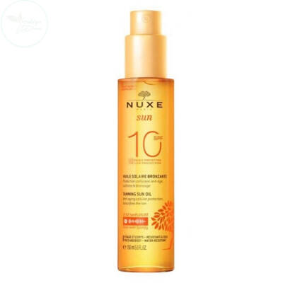 NUXE Bronzlaştırıcı Yüz ve Vücut Yağı SPF 10 150 ml - 1