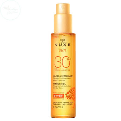 NUXE Bronzlaştırıcı Yüz ve Vücut Yağı SPF 30 150 ml - 1