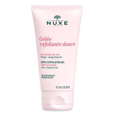 Nuxe Gentle Exfoliating Gel - Gül Yaprağı Hassas Yüz Peelingi 75 ml - 1