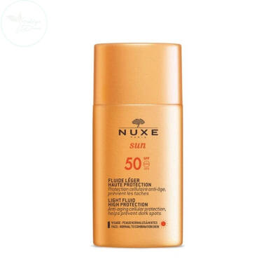 NUXE Güneş Koruyucu Hafif Dokulu Yüz Kremi SPF 50 50 ml - 1