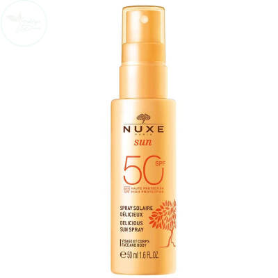 NUXE Güneş Koruyucu Yüz ve Vücut Sütü SPF 50 50 ml - 1