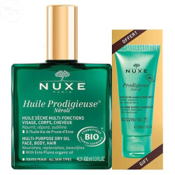 NUXE Huile Prodigieuse Neroli Çok amaçlı kuru yağ (duş jeli hediyeli) 100 ml - Nuxe
