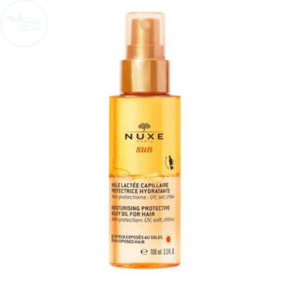 NUXE Nemlendirici Koruyucu Çift Fazlı Saç Yağı 100 ml - 1