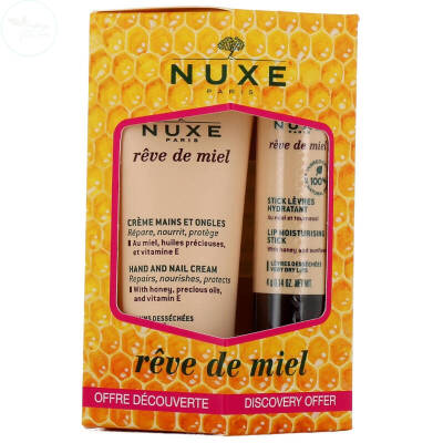 NUXE Reve de Miel El Kremi & Stick Dudak Kremi (2'li ürün) - 1
