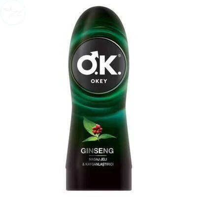 Okey Ginseng Masaj Jeli Kayganlaştırıcı 200 ml - 1