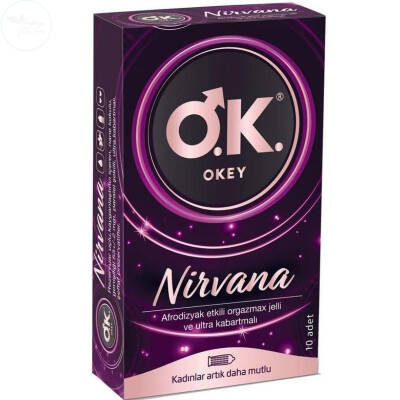 Okey Nirvana Prezervatif 10 adet - 1