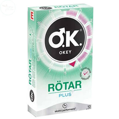 Okey Rötar Plus Prezervatif 10 adet - 1