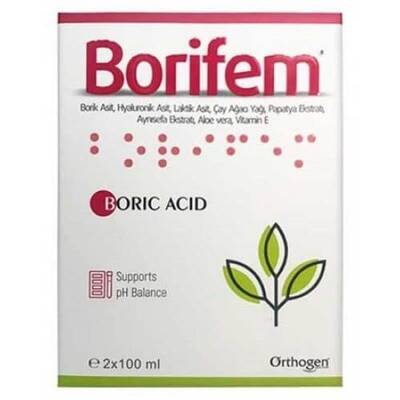 Orthogen Borifem Vajinal Duş 200 ml - 1