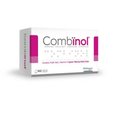 Orthogen Combinol Takviye Edici Gıda 60 Soft Jel Kapsül - 1